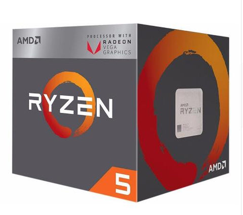 AMD Ryzen R5 2400G with Radeon RX Vega 11 Graphics cooler fan 4Core 3.6G 65W